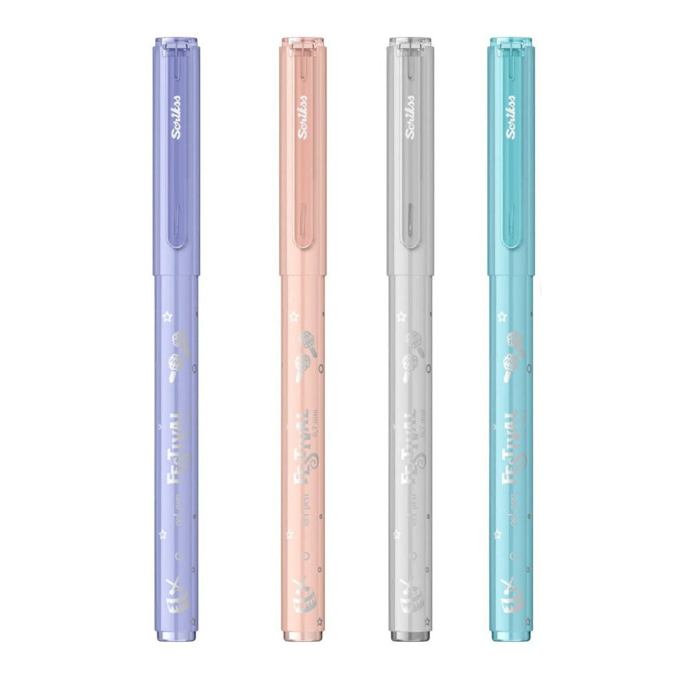 FESTİVAL JEL KALEM 0.7 MM PASTEL RENKLER