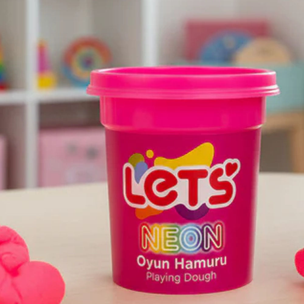 LETS L01001 PEMBE RENK KARANLIKTA PARLAYAN OYUN HAMURU  G