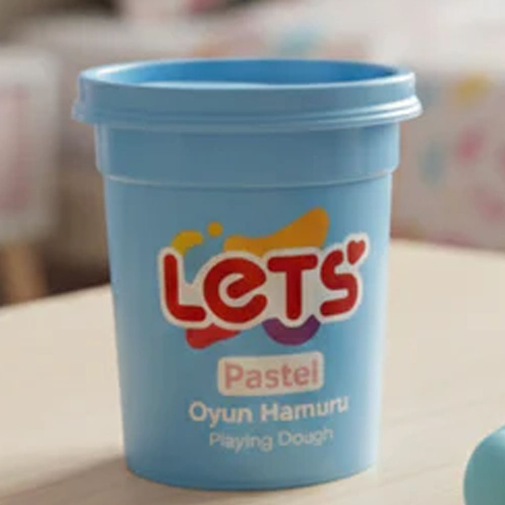 LETS L8440-7 TEK RENK  OYUN HAMURU AÇIK MAVİ 115 GR. (ŞEFFAF BARDAK)