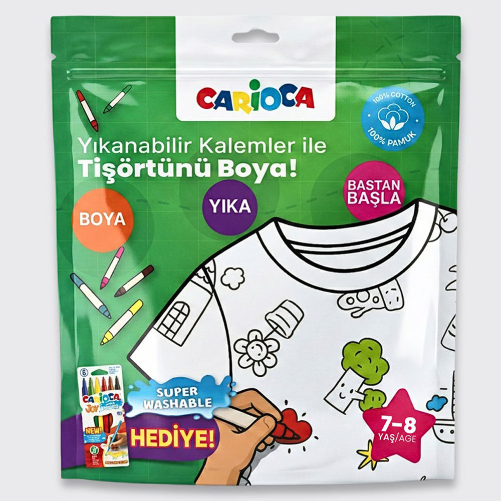 CARİOCA 7-8 YAŞ TİŞÖRT BOYAMA
