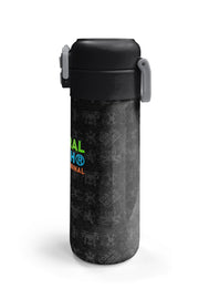 Coral High Kids Siyah Drone Desenli Pipetli ve Direkt İçim Çelik Termos 500 ml 31891