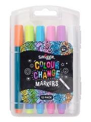 9332934387355 Smiggle - 12li Renk Değiştiren Markers Kalemler