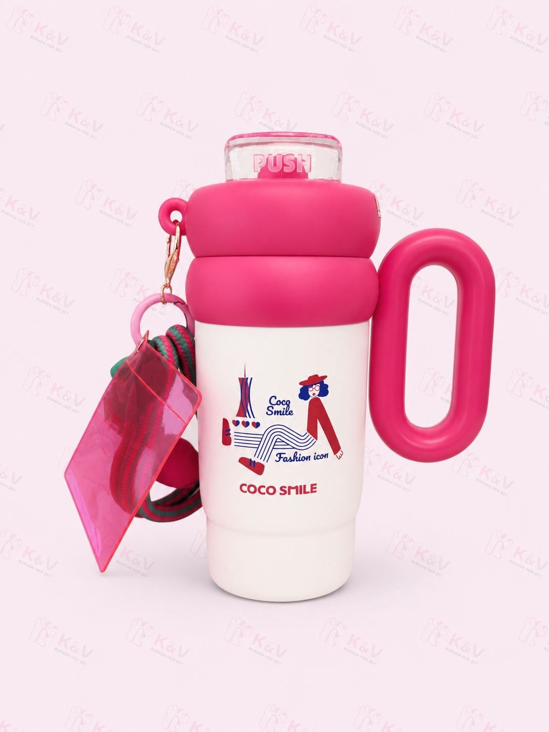 COCOSMİLE 760ML ÇELİK TERMOS