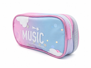 CHIMOLA MUSIC MAVİ PEMBE KALEM ÇANTASI (CAP3)