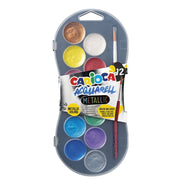 CARIOCA 42407 SULUBOYA 30MM 12 Lİ METALİK YENİ