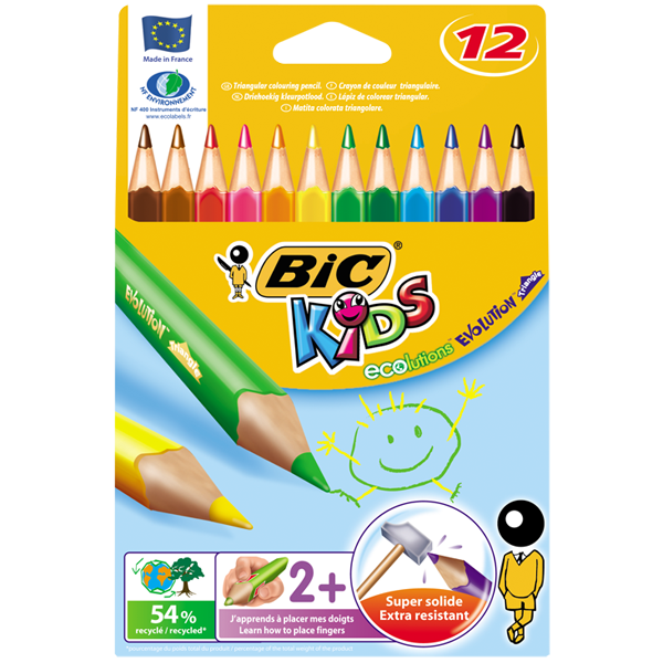 BİC 12’Lİ JUMBO BOYA KALEMİ