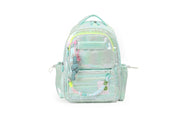 CHIMOLA PUFFY & SHINY AÇIK YEŞİL SIRT ÇANTASI 17" (FS112)