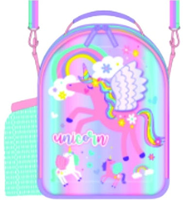 DREAM VEST KANATLI UNİCORN MATARA GÖZLÜ ÇAPRAZ ÇANTA (U2119)