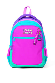 Coral High Kids Çok Renkli Üç Bölmeli Okul Sırt Çantası 14426
