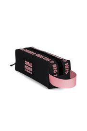 Coral High Siyah Pembe Kalem Çantası 21010