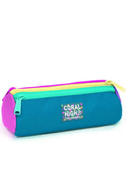 Coral High Kids Pembe Pastel Renkli Üç Bölmeli Kalem Çantası 22059