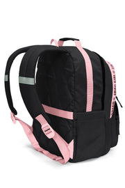 Coral High Siyah Pembe Okul Sırt Çantası 24410