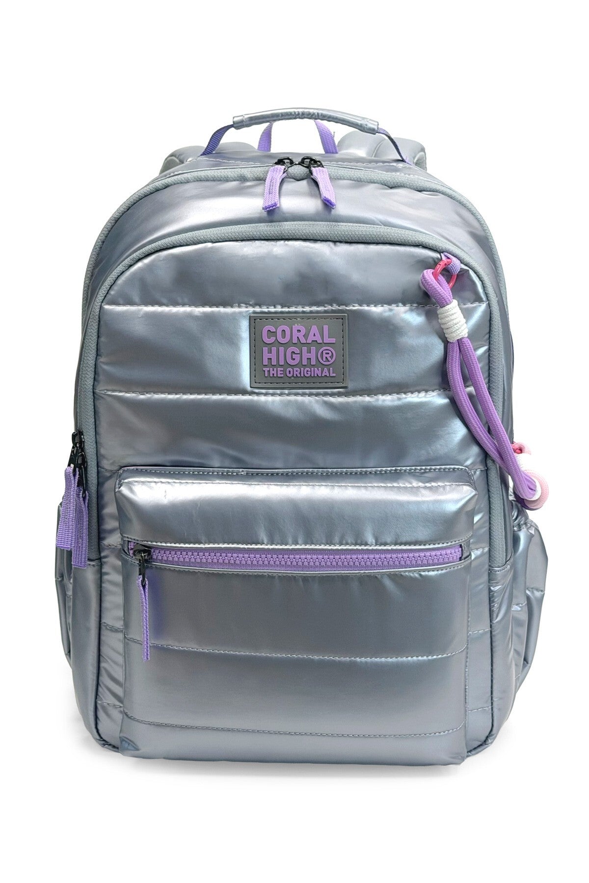 Coral High Gümüş Okul Sırt Çantası 24422
