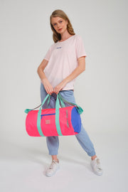 Coral High Sport Neon Mercan Lavanta Spor Çantası 27503