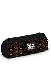 Coral High Kids Futbol Desenli Üç Bölmeli Kalem Çantası 31017