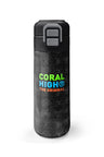 Coral High Kids Siyah Drone Desenli Pipetli ve Direkt İçim Çelik Termos 500 ml 31891