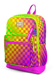 Coral High Kids Renkli Dama Desenli Okul Sırt Çantası 33203