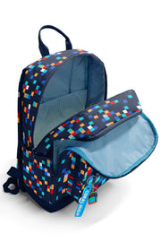 Coral High Lacivert Geometrik Desenli Okul Sırt Çantası 33235