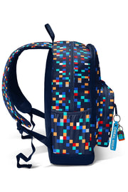 Coral High Lacivert Geometrik Desenli Okul Sırt Çantası 33235
