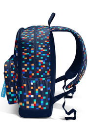 Coral High Lacivert Geometrik Desenli Okul Sırt Çantası 33235