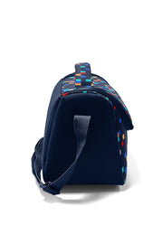 Coral High Kids Lacivert Geometrik Desenli Thermo Beslenme Çantası 37135