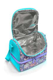 Coral High Kids Pastel Renkli Kelebek Desenli Thermo İki Katlı Beslenme Çantası 37203