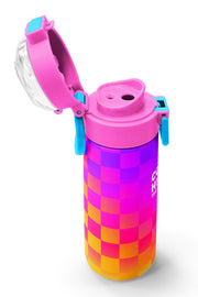 Coral High Kids Neon Renkli Dama Desenli Pipetli ve Direkt İçim Çelik Termos 500 ml 38103