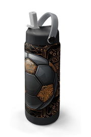 Coral High Futbol Desenli Katlanır Ağızlıklı Çelik Termos 650 ml 38317