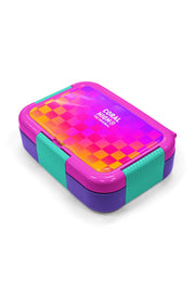 Coral High Kids Neon Renkli Dama Desenli Paslanmaz Çelik Beslenme Kabı 39103