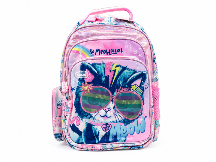 CHIMOLA CAT WITH GLASSES SIRT ÇANTASI 16" (CH13316)