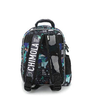CHIMOLA METALLIC DINO SIRT ÇANTASI 12" (BT29)
