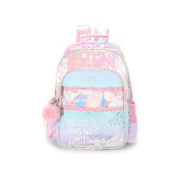 CHIMOLA MUSIC AÇIK PEMBE SIRT ÇANTASI 17" (EM18P3)