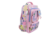 CHIMOLA MY HOUSE BLOOMING CATS PEMBE SIRT ÇANTASI 16" (TR181)