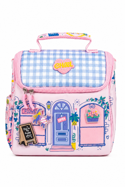 CHIMOLA MY HOUSE BLOOMING CATS PEMBE BESLENME ÇANTASI (TR250)