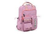 CHIMOLA UNIVERSITY PALE PEMBE SIRT ÇANTASI 17" (FS110)