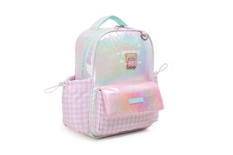CHIMOLA VICHY GIRLS BEYAZ SIRT ÇANTASI 14" (FS129)
