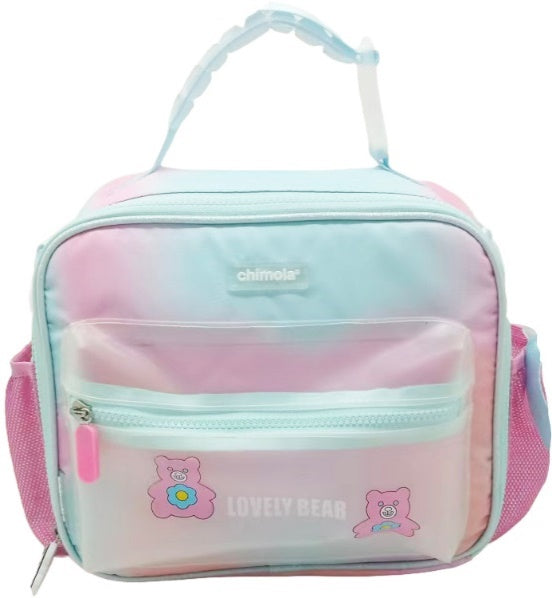 CHIMOLA RAINBOW AYICIK MAVİ-PEMBE BESLENME ÇANTASI