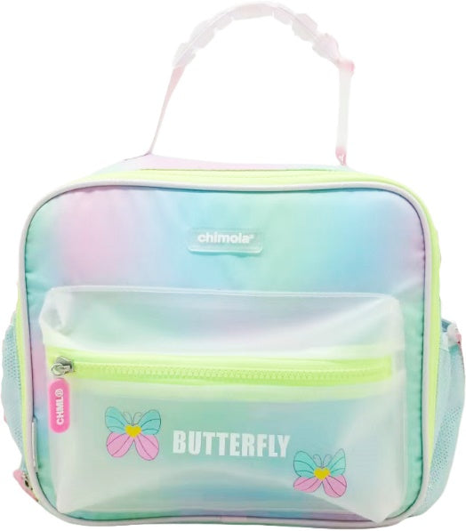 CHIMOLA BUTTERFLY YEŞİL-PEMBE BESLENME ÇANTASI