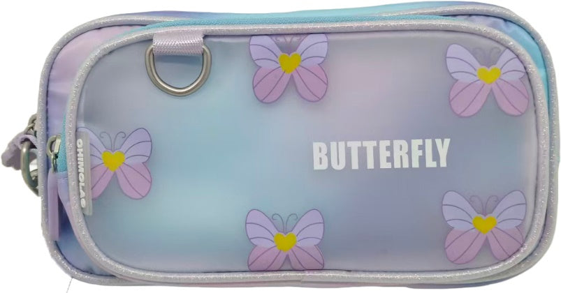 CHIMOLA BUTTERFLY MOR-PEMBE KALEM ÇANTASI (B25B6293)