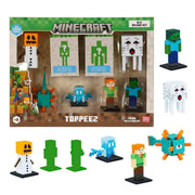 MİNECRAFT 3D FİGÜR TOPPEEZ 8 Lİ DELÜKS SET ASORTİ