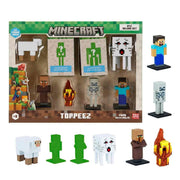 MİNECRAFT 3D FİGÜR TOPPEEZ 8 Lİ DELÜKS SET ASORTİ