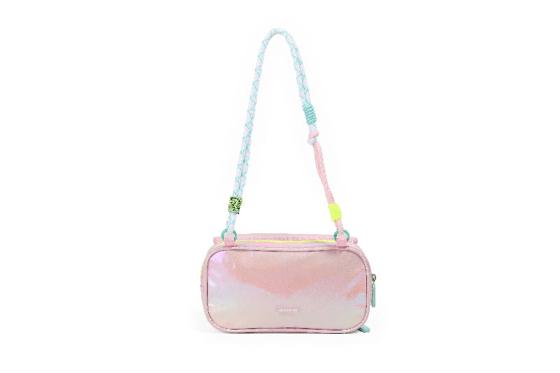 CHIMOLA PUFFY & SHINY AÇIK PEMBE KALEM ÇANTASI (FS137)