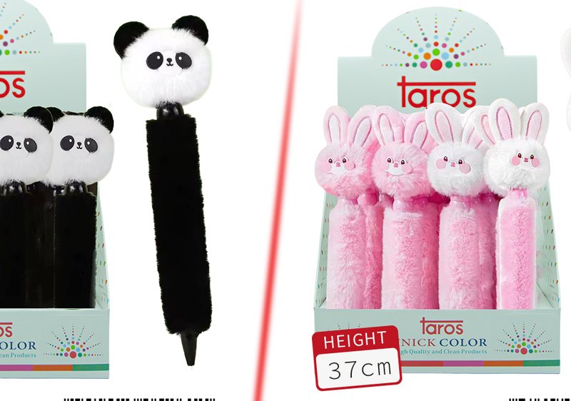 TAROS UNICK COLOR TAVŞAN PELUŞ JEL KALEM