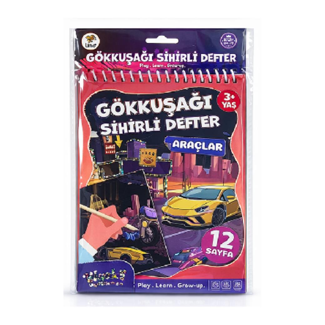 LİNO 2753 SİHİRLİ DEFTER ARABALAR