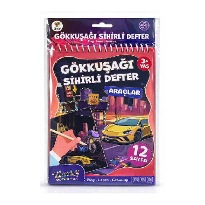 LİNO 2753 SİHİRLİ DEFTER ARABALAR