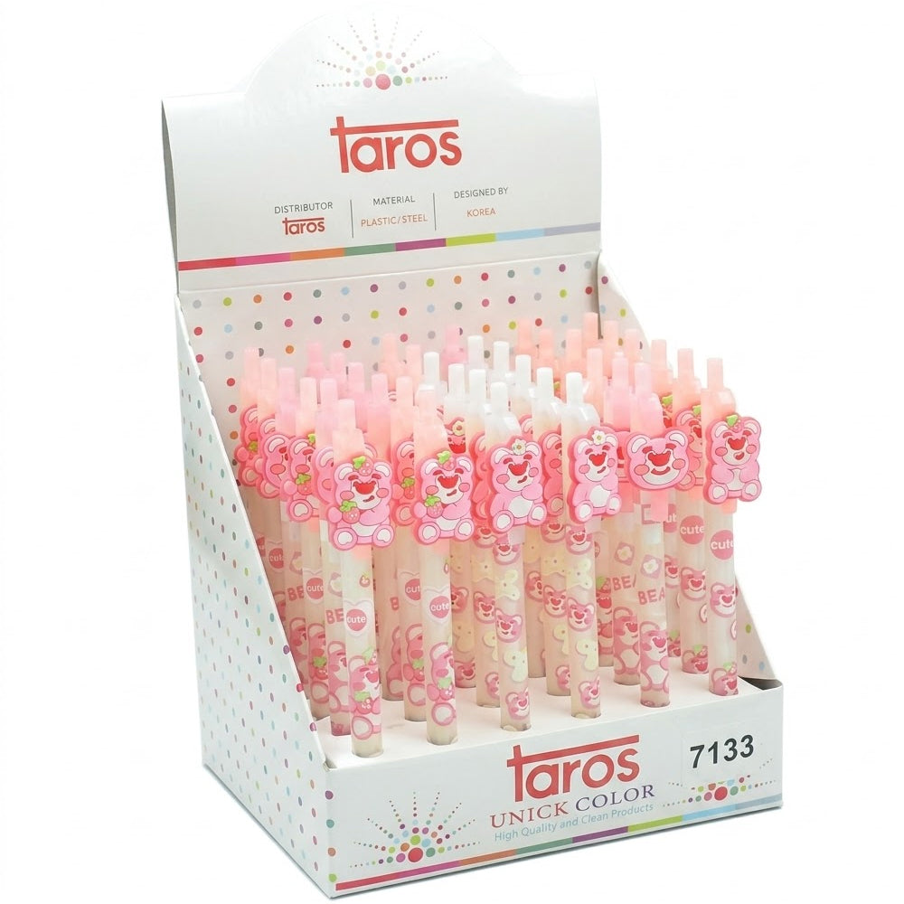 TAROS UNİCK COLOR PİNK CUTE BEER VERSATİL KALEM 36 LI