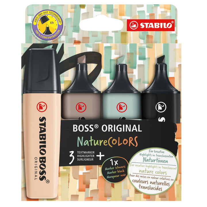 STABİLO BOSS ORİGİNAL NATURE COLORS SET