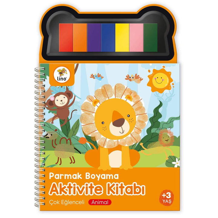 PARMAK BOYAMA AKTİVİTE KİTABI HAYVANLAR