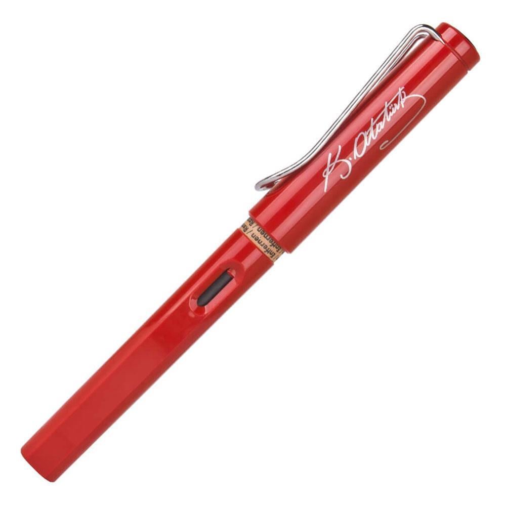 LAMY SAFARI DOLMA KALEMATATURK IMZALI MKIRMIZI
