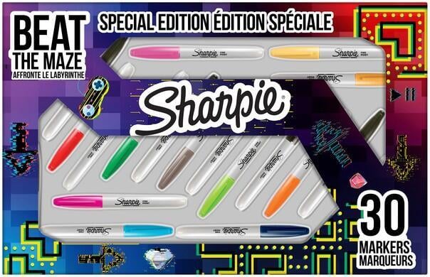 SHARPİE FİNE PERMANENT MARKÖR 30 LU KUTU-LABİRENT